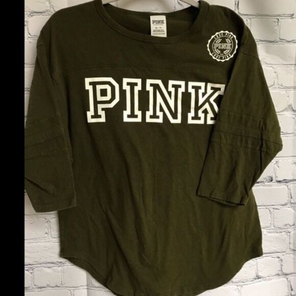 PINK Victoria's Secret Tops - Pink by Victoria’s Secret T-shirt with 3/4 sleeves